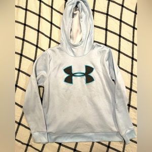 Light Blue Under Armour Hoodie